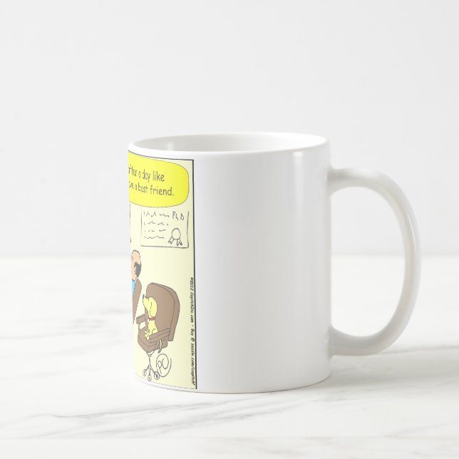 272 best friend cartoon coffee mug (Right)