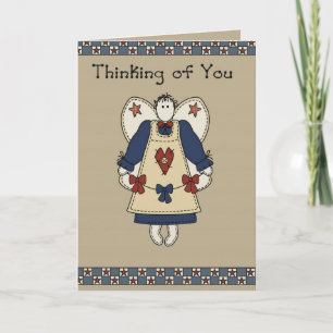 2765 Country Star Angel Thinking of You Card