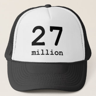 27 million trucker hat