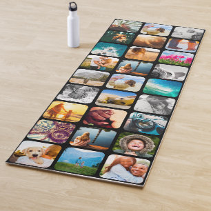 27 Photo Yoga Mat Rounded Template