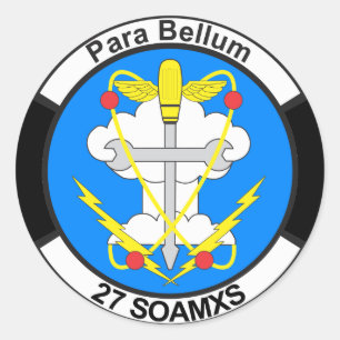 27 SOAMXS CLASSIC ROUND STICKER