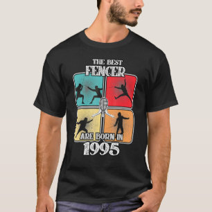 27 Year Old Fencer Fencing Sport 1995 27th Birthda T-Shirt