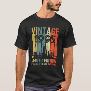 27 Year Old Gifts Vintage 1995 Limited Edition 27T T-Shirt