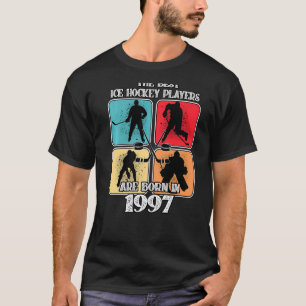 27 Year Old Ice Hockey Player 1995 27th Birthday V T-Shirt
