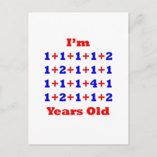 27 Years old! Postcard