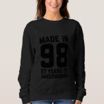 27th Birthday for Men Women Daughter Son Age 27 Ye Sweatshirt<br><div class="desc">27th Birthday for Men Women Daughter Son Age 27 Year Old</div>