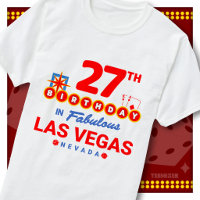 27th Birthday Las Vegas Welcome Sign Party Squad