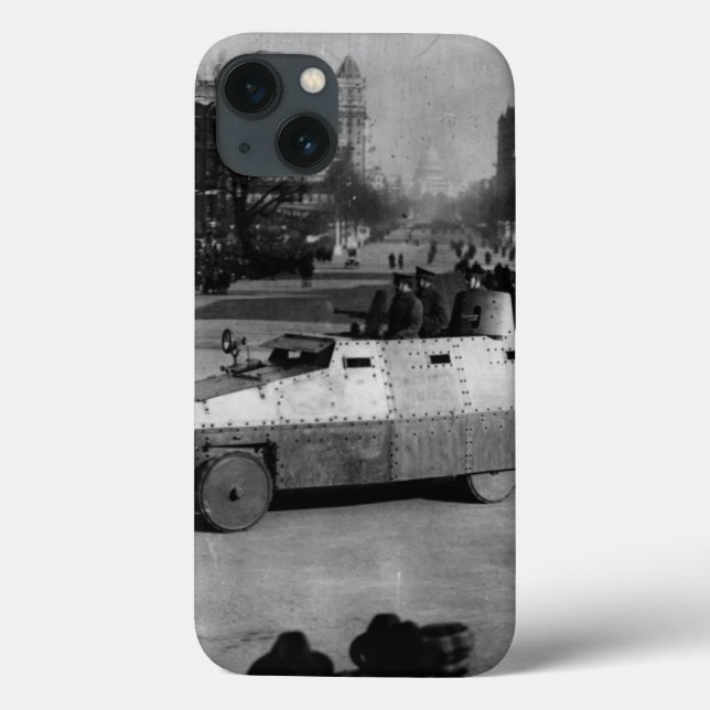27th March 1917:  The armoured vehicle squadron Case-Mate iPhone Case (Back)