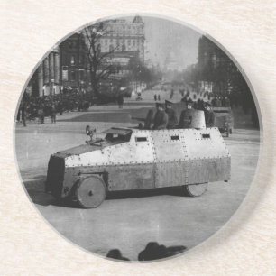 27th March 1917:  The armoured vehicle squadron Coaster