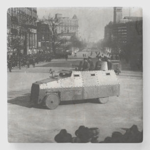 27th March 1917:  The armoured vehicle squadron Stone Coaster