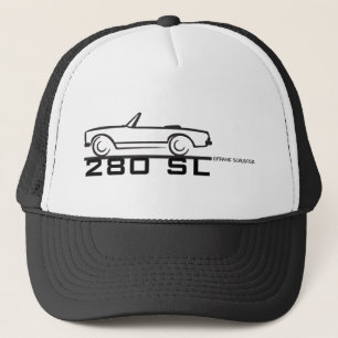 280SL BLK TRUCKER HAT
