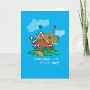 2857 Congratulations Balloon House Card