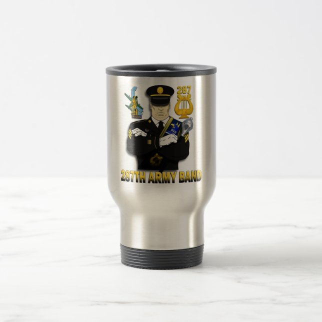 287th Army Band Travel Mug (Center)