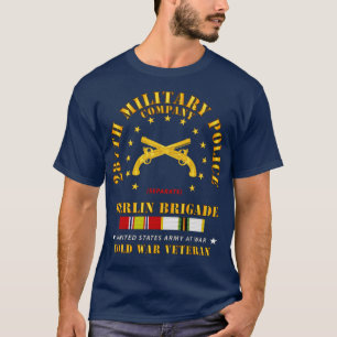 287th Military Police Company Berlin Bde w COLD SV T-Shirt