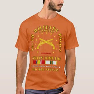 287th Military Police Company Berlin Bde w COLD SV T-Shirt