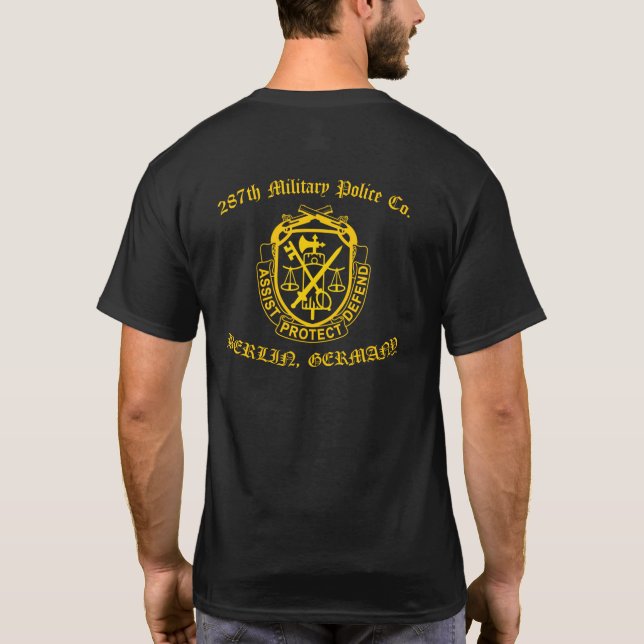 287th Military Police Veteran T-Shirt (Back)