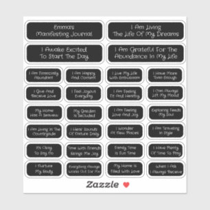 28 Affirmations Template For Manifesting   Square