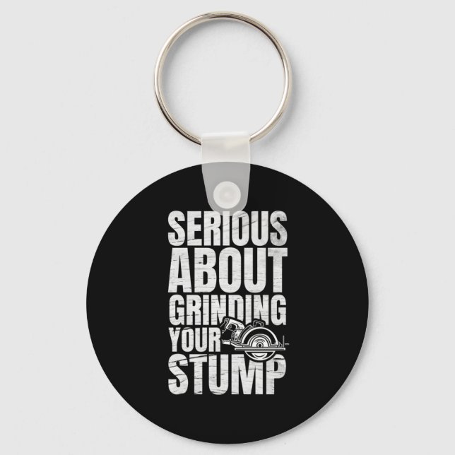 28.Arborist for a Tree trimmer Key Ring (Front)
