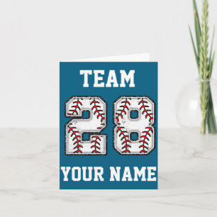 28 Baseball Illustration Card
