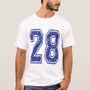 28 Custom Jersey T-Shirt
