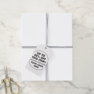 28% OFF Bulk Buy Discount Grey Twine White Wedding Gift Tags