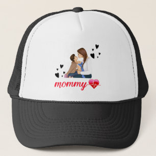 28.Proud mom,mothers day gifts,mom birthday gifts Trucker Hat