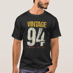 28 Years Old Vintage 1994 28th Birthday Decoration T-Shirt