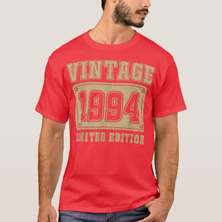 28 Years Old Vintage 1994 Limited Edition 28th Bir T-Shirt