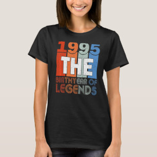 28th Birthday 1995 The Birthyear Of Legends Women T-Shirt