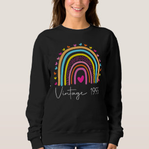 28th Birthday Vintage 1995 Rainbow Birthday Sweatshirt