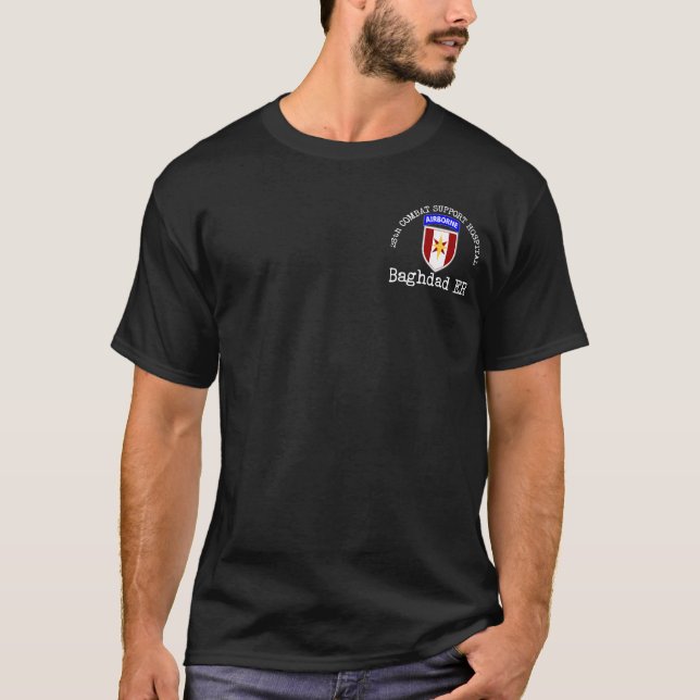 28th Combat Support Hospital - Baghdad ER T-Shirt (Front)