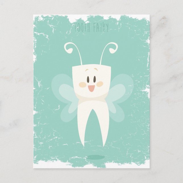 28th February - Tooth Fairy Day Postcard (Front)