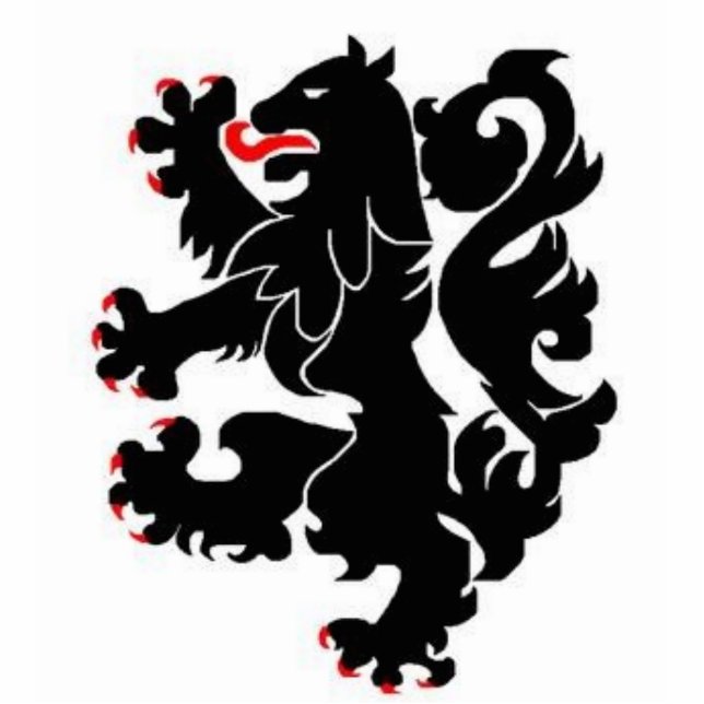 28th Infantry Black Lions Photo Sculpture Decoration (Front)