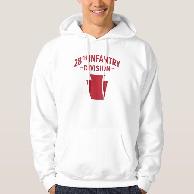 28th Infantry Division Badge Hoodie (Front)