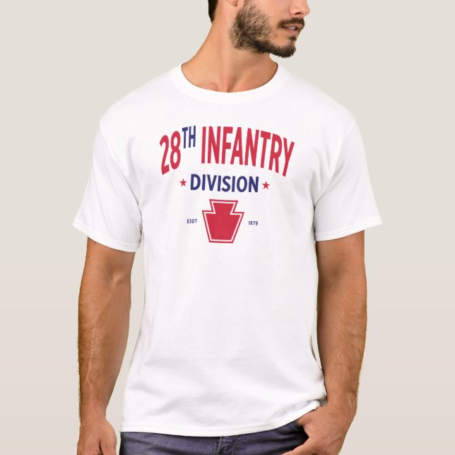 28th Infantry Division - US Military T-Shirt (Front)