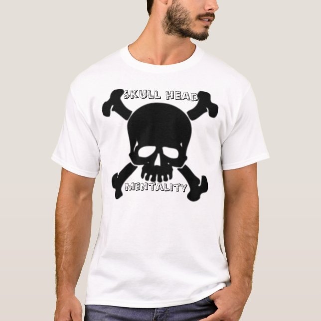 29490_1183398877_19686, skull head , mentality T-Shirt (Front)