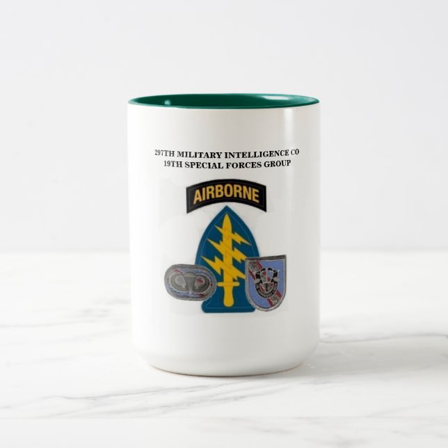 297TH MILITARY INTELLIGENCE COMPANY MUG (Center)