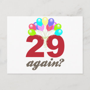 29 Again? Postcard