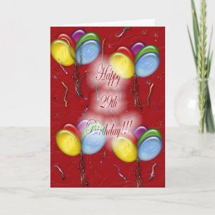 29 Birthday Card