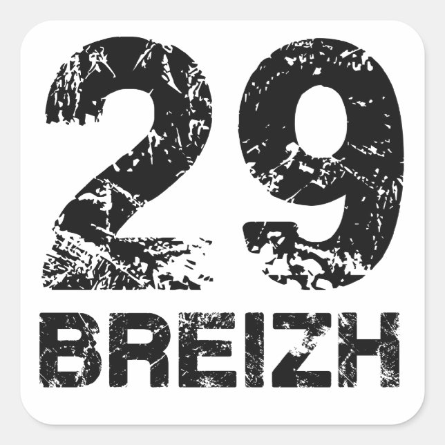 29 Breizh Square Sticker (Front)