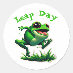 29 February Leap Day Classic Round Sticker