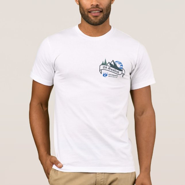 29. Gaufest - T-shirt (mens) (Front)