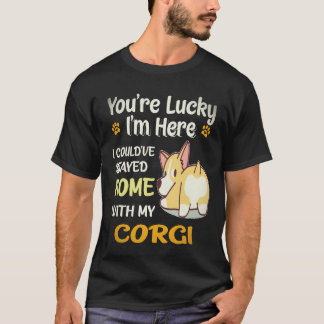 29 I Could Have Stayed Home With Corgi T-Shirt