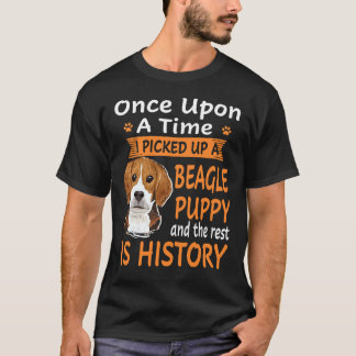 29 One Upon A Time -  Beagle Puppy T-Shirt