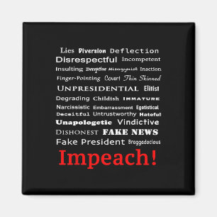 29 Reasons To Impeach The President Trump Politica Magnet