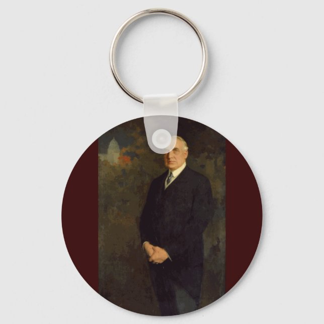 29 Warren G. Harding Key Ring (Front)