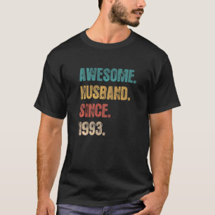 29 Wedding Aniversary For Him Awesome Husband Sin T-Shirt