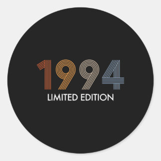 29 Years 1994 29Th Classic Round Sticker