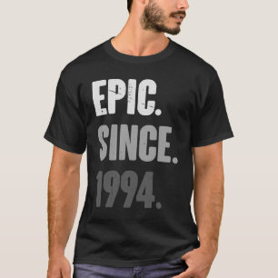 29 Years Old Vintage 1994 Birthday 29th Decora T-Shirt