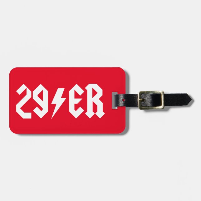 29er luggage tag (Front Horizontal)